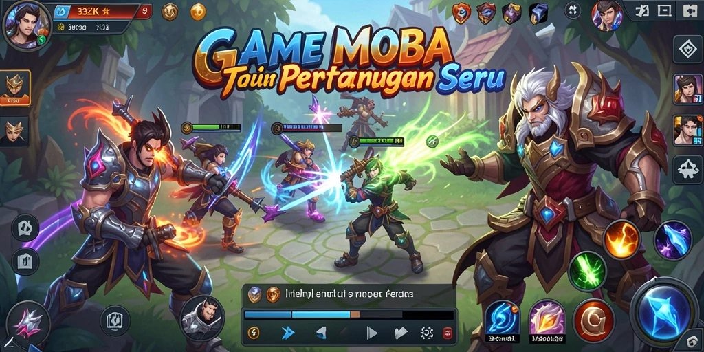 Tampilan gameplay menarik dan penuh aksi dari 33ZK.