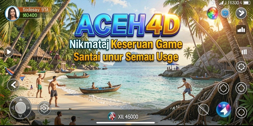 Gameplay santai dan menyenangkan di ACEH4D.