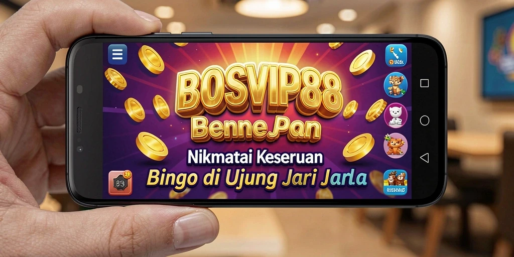 Tampilan gameplay seru di BOSVIP88 dengan suasana Bingo yang mendebarkan.