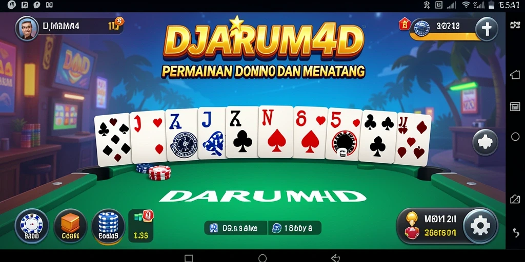 Tampilan gameplay seru dari DJARUM4D yang menghibur.