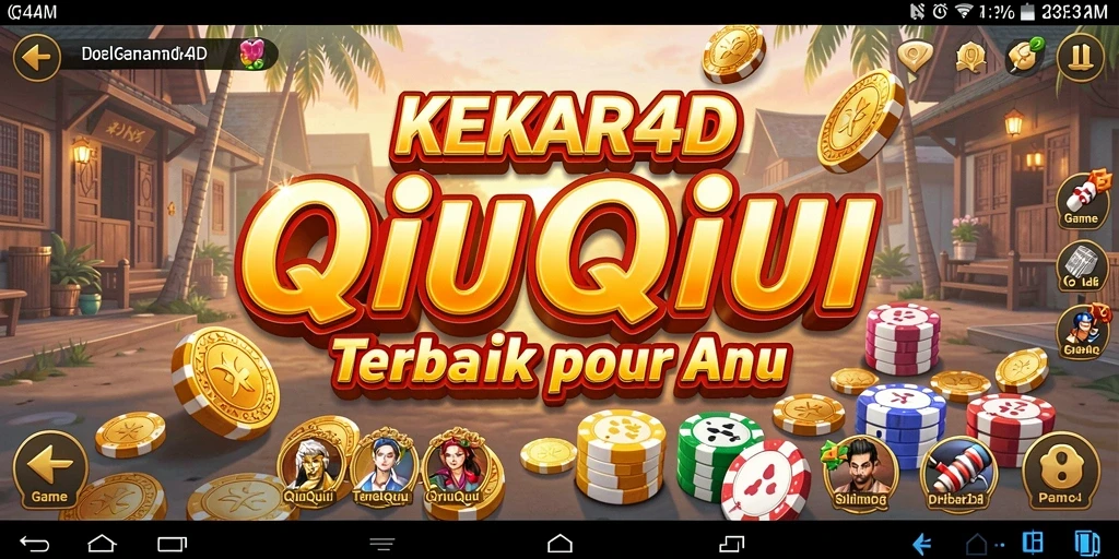 Tangkapan layar gameplay QiuQiu di KEKAR4D yang menegangkan.