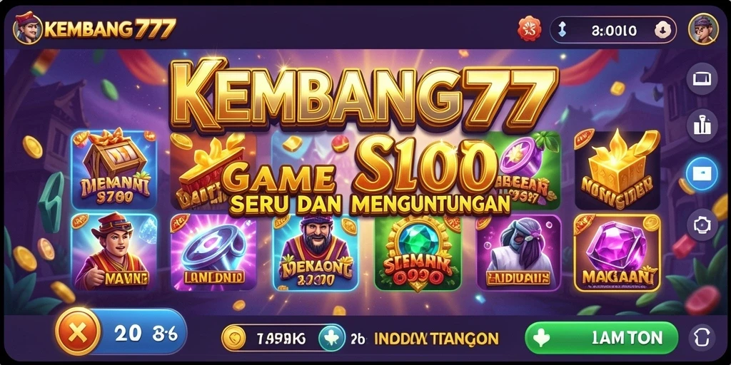Tampilan grafis mengesankan dari gameplay KEMBANG777 yang menawan.