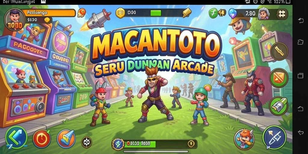 Tampilan menarik gameplay seru dalam MACANTOTO.