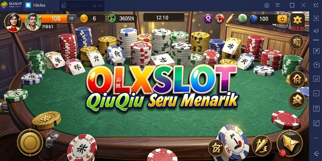 Tampilan gameplay QiuQiu di OLXSLOT yang mengasyikkan.