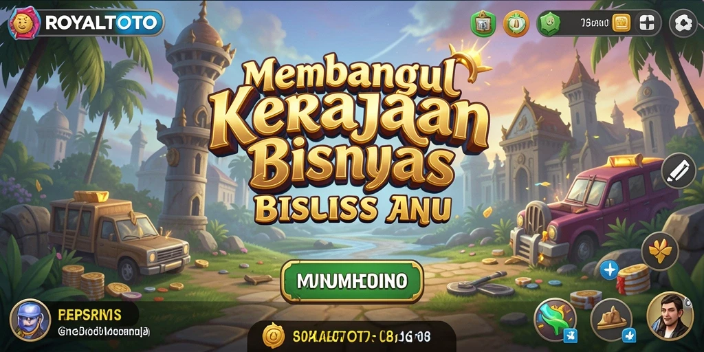 Screenshot utama ROYALTOTO menampilkan pengalaman mendalam dalam gameplay Tycoon.