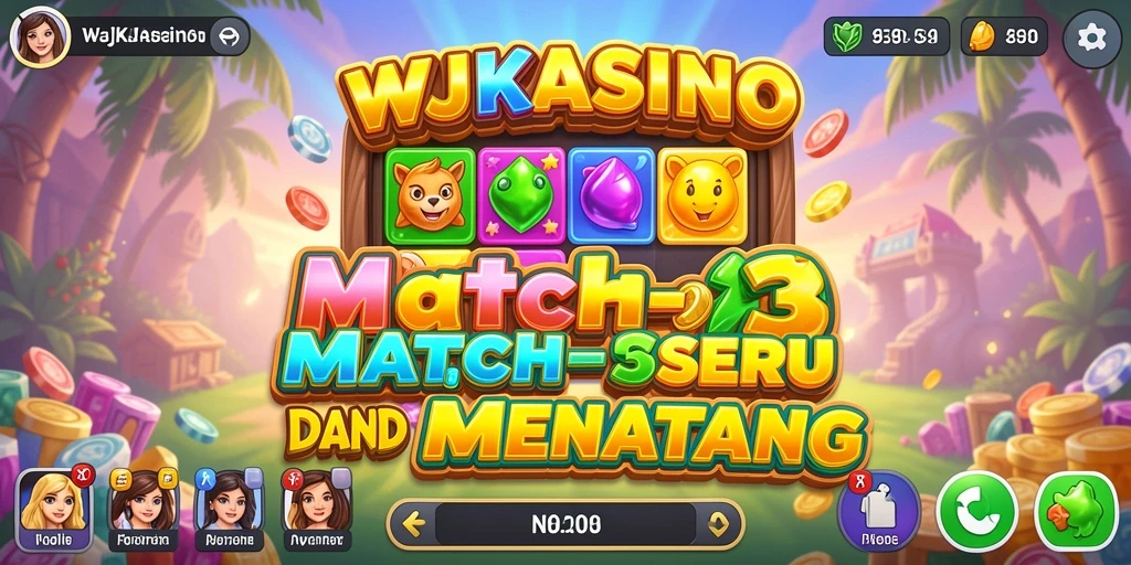 Tangkapan layar menampilkan gameplay seru dalam WJKASINO.